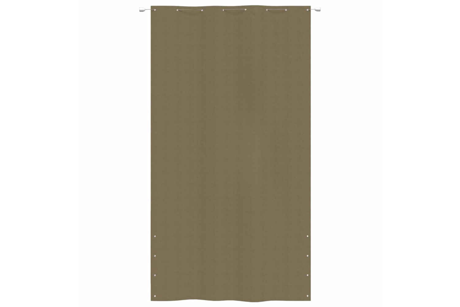vidaXL 148527 Balcony Screen Taupe 160x240cm Oxford Fabric