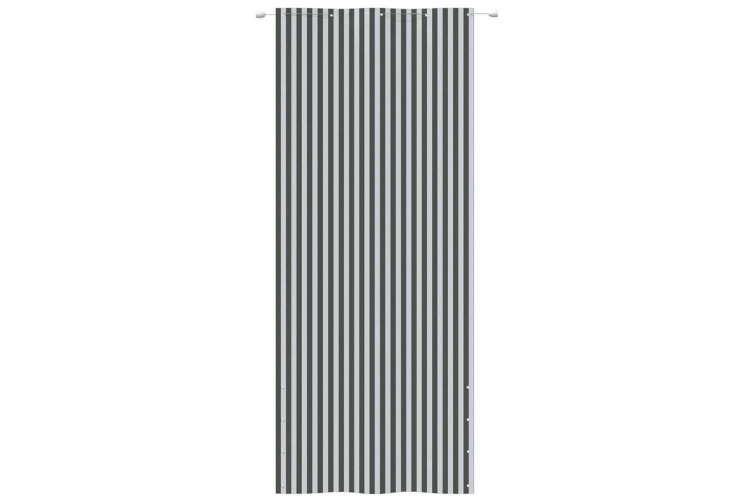 vidaXL 148574 Balcony Screen Anthracite And White 100x240cm Oxford Fabric