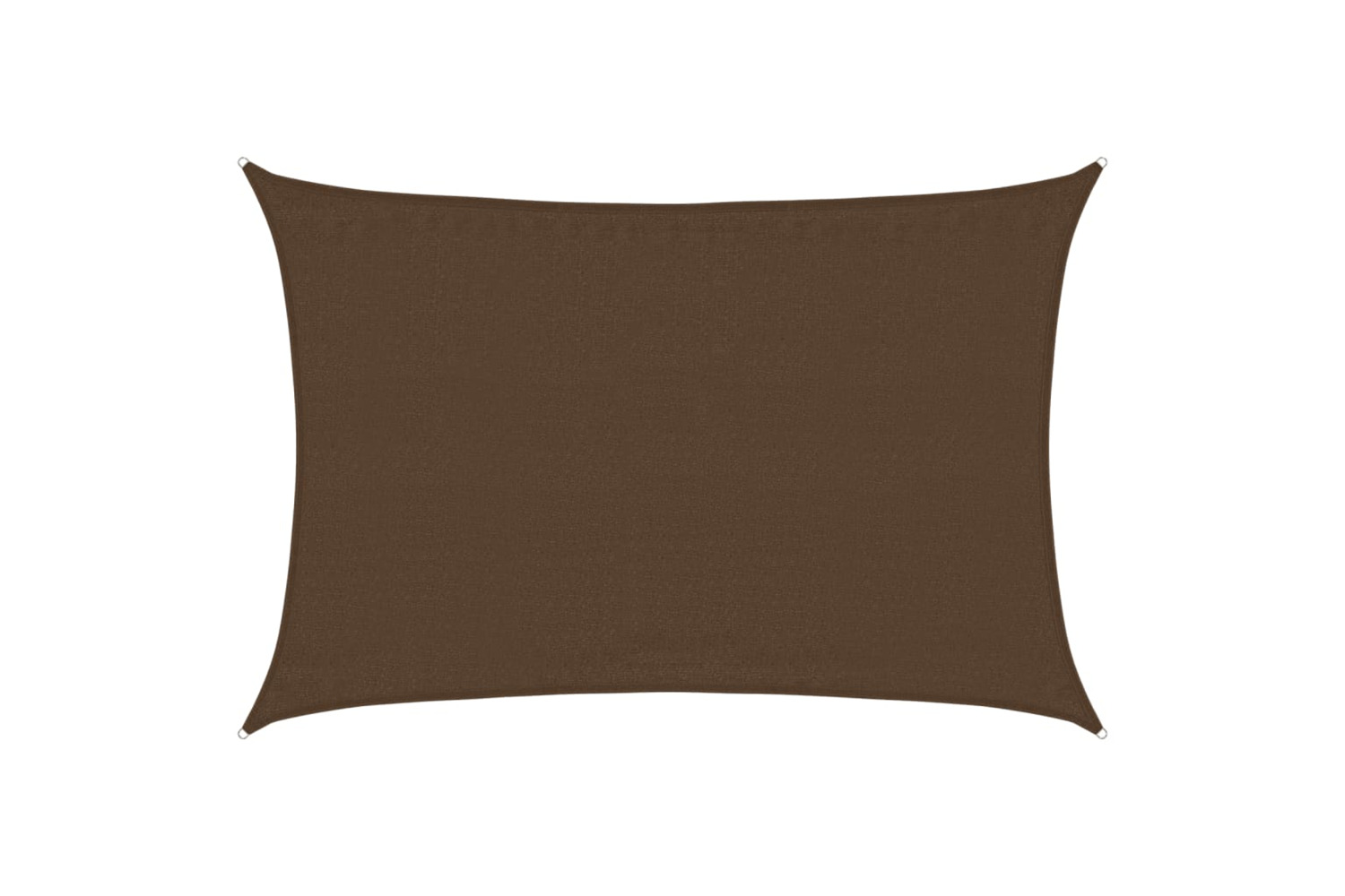 vidaXL 311792 Sunshade Sail 160 G/m² Brown 3.5x5 M Hdpe