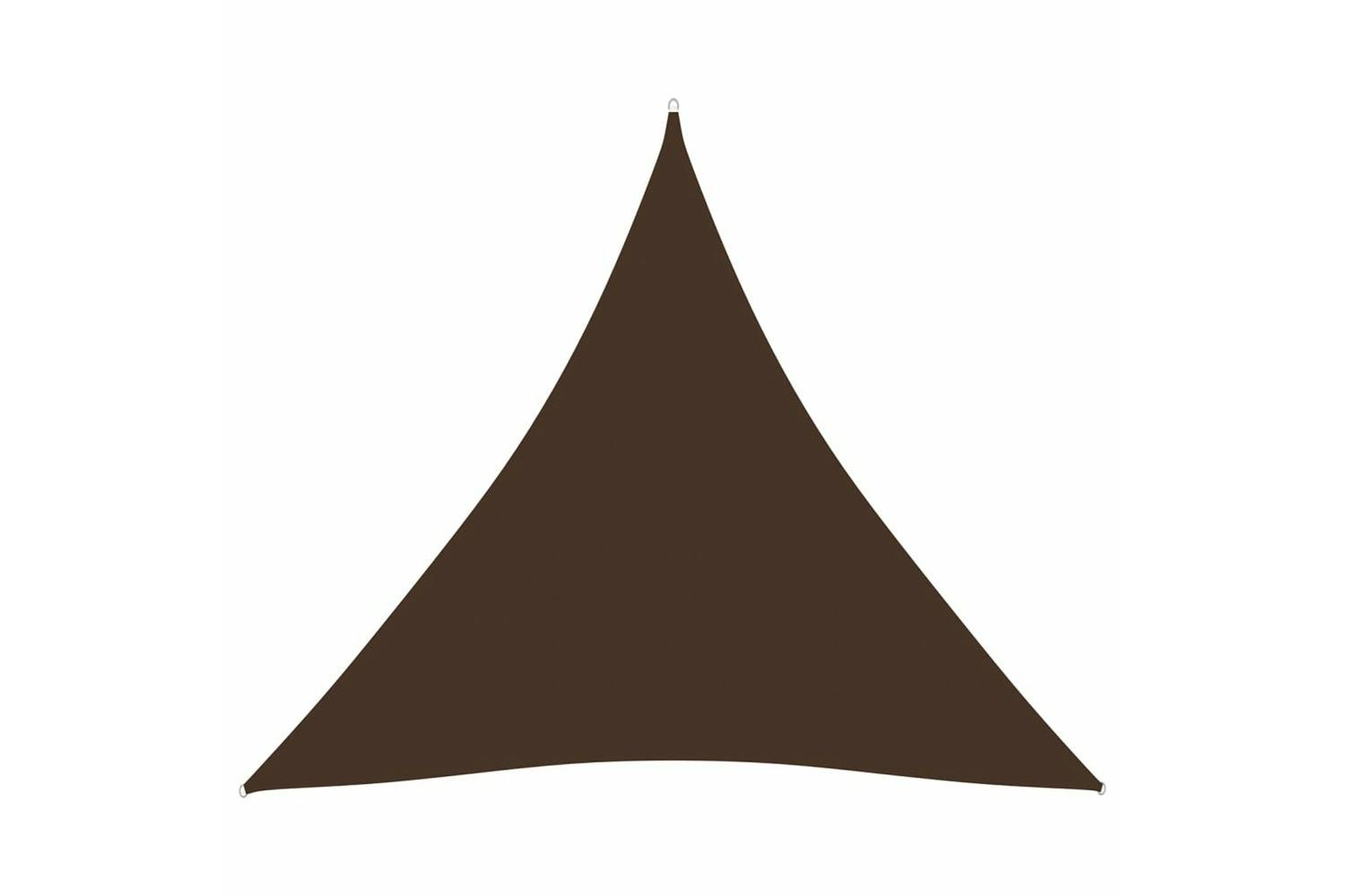 Vidaxl 135838 Sunshade Sail Oxford Fabric Triangular 4.5x4.5x4.5 M Brown
