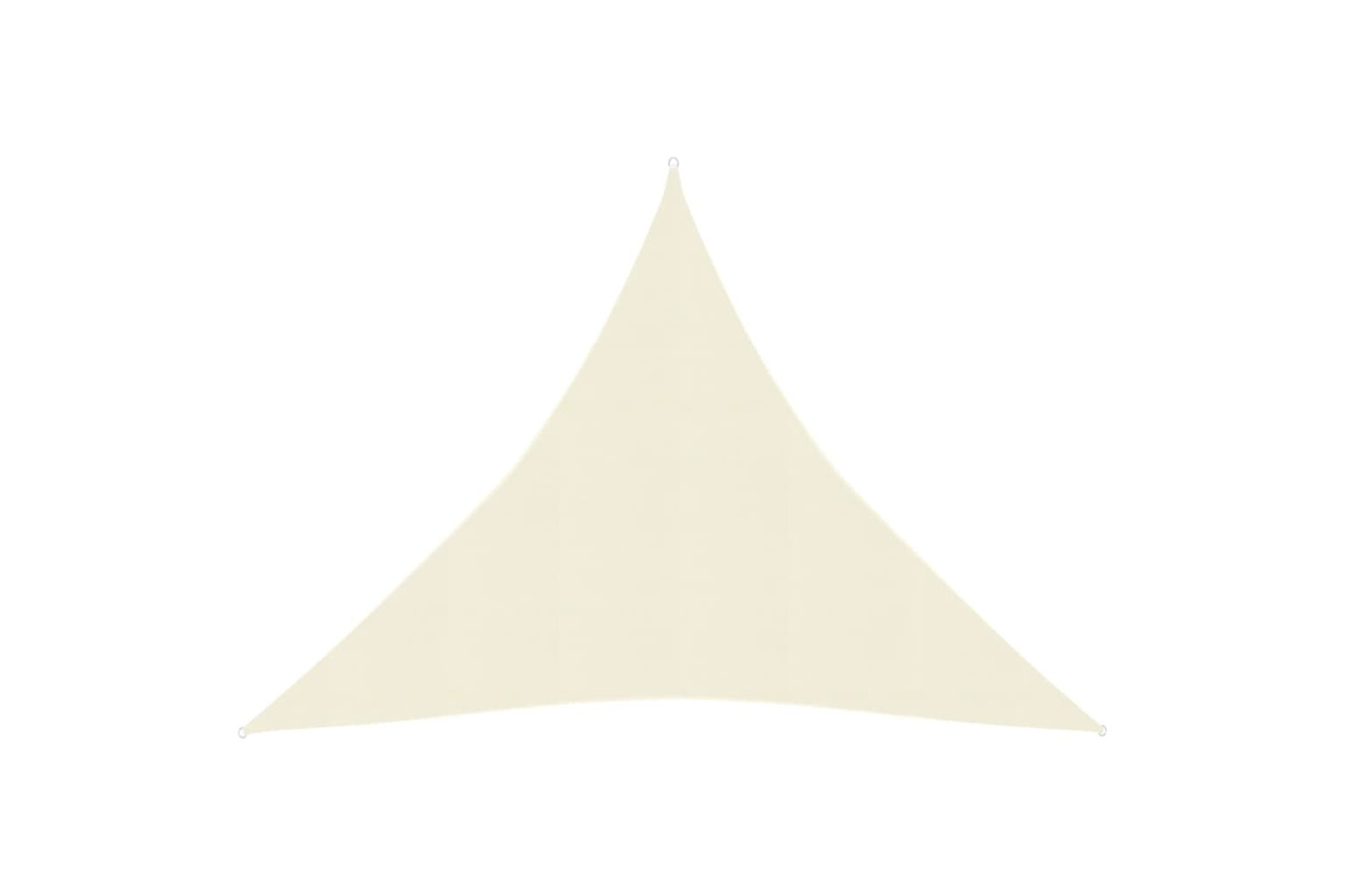 vidaXL 311205 Sunshade Sail 160 G/m² Cream 4.5x4.5x4.5 M Hdpe