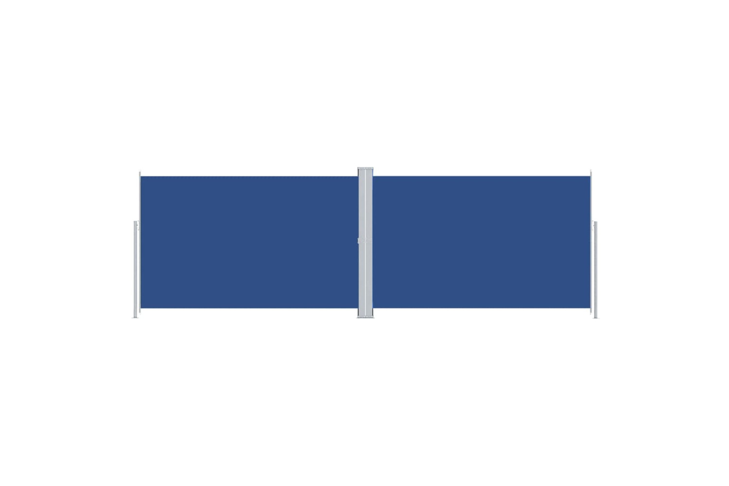 vidaXL 318016 Retractable Side Awning Blue 220x600cm