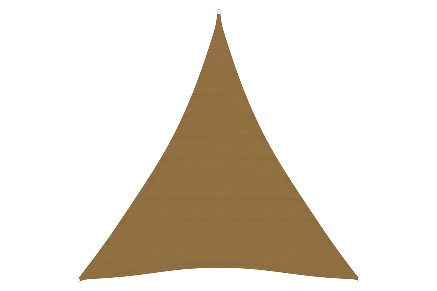 vidaXL 311420 Sunshade Sail 160 G/m² Taupe 3x4x4 M Hdpe