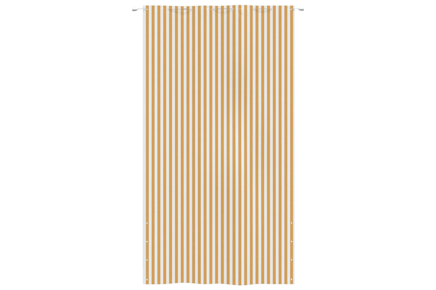 vidaXL 148542 Balcony Screen Yellow And White 160x240cm Oxford Fabric