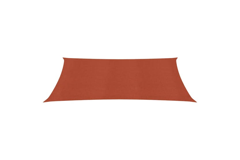 Vidaxl 311340 Sunshade Sail 160 G/mâ² Terracotta 2x4.5 M Hdpe