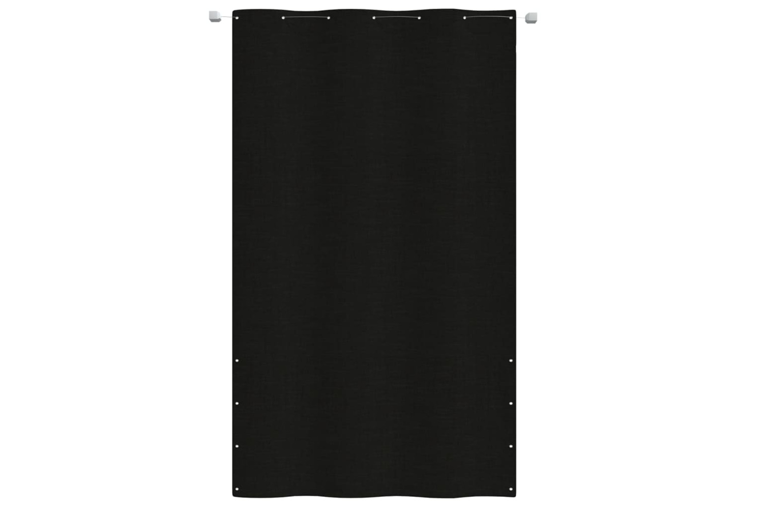 vidaXL 148556 Balcony Screen Black 140x240cm Oxford Fabric