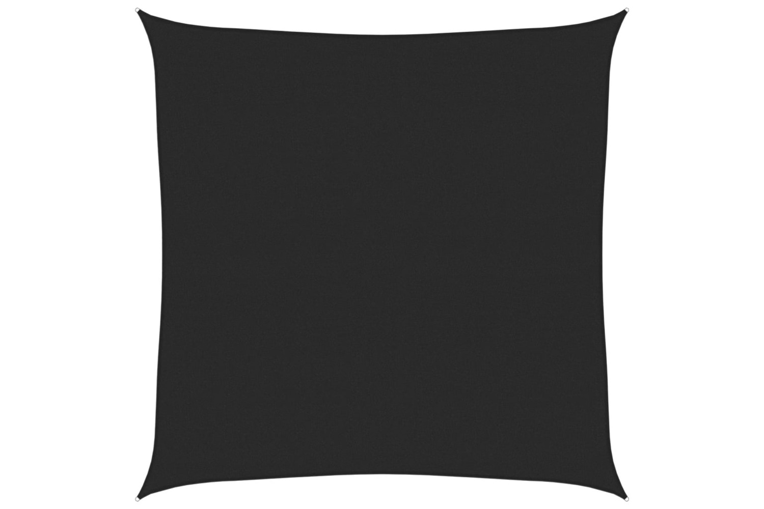 vidaXL 311720 Sunshade Sail 160 G/m² Black 7x7 M Hdpe