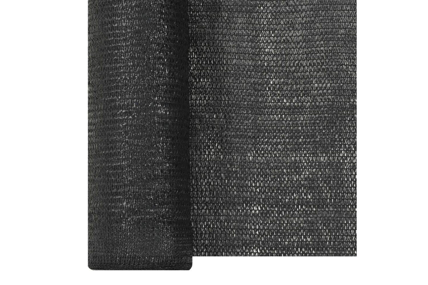 vidaXL 149369 Privacy Net Black 3.6x25 M Hdpe 195 G/m²