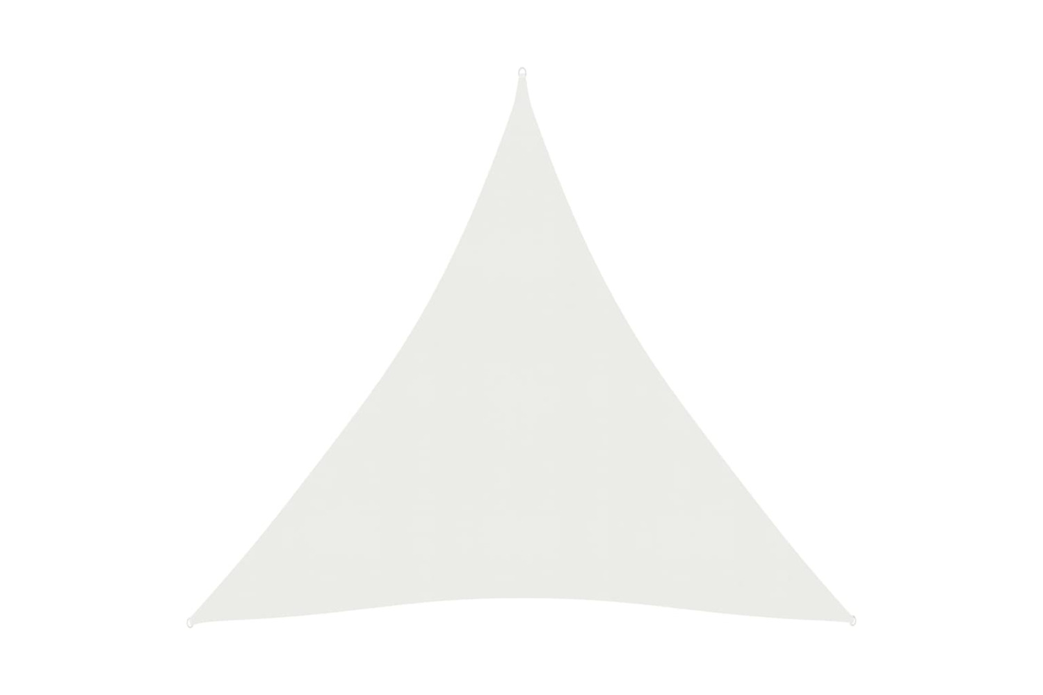 vidaXL 311255 Sunshade Sail 160 G/m² White 3x4x4 M Hdpe