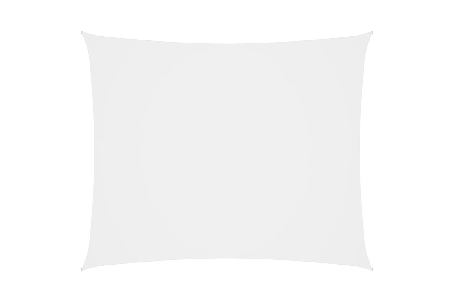vidaXL 135275 Sunshade Sail Oxford Fabric Rectangular 5x7 M White
