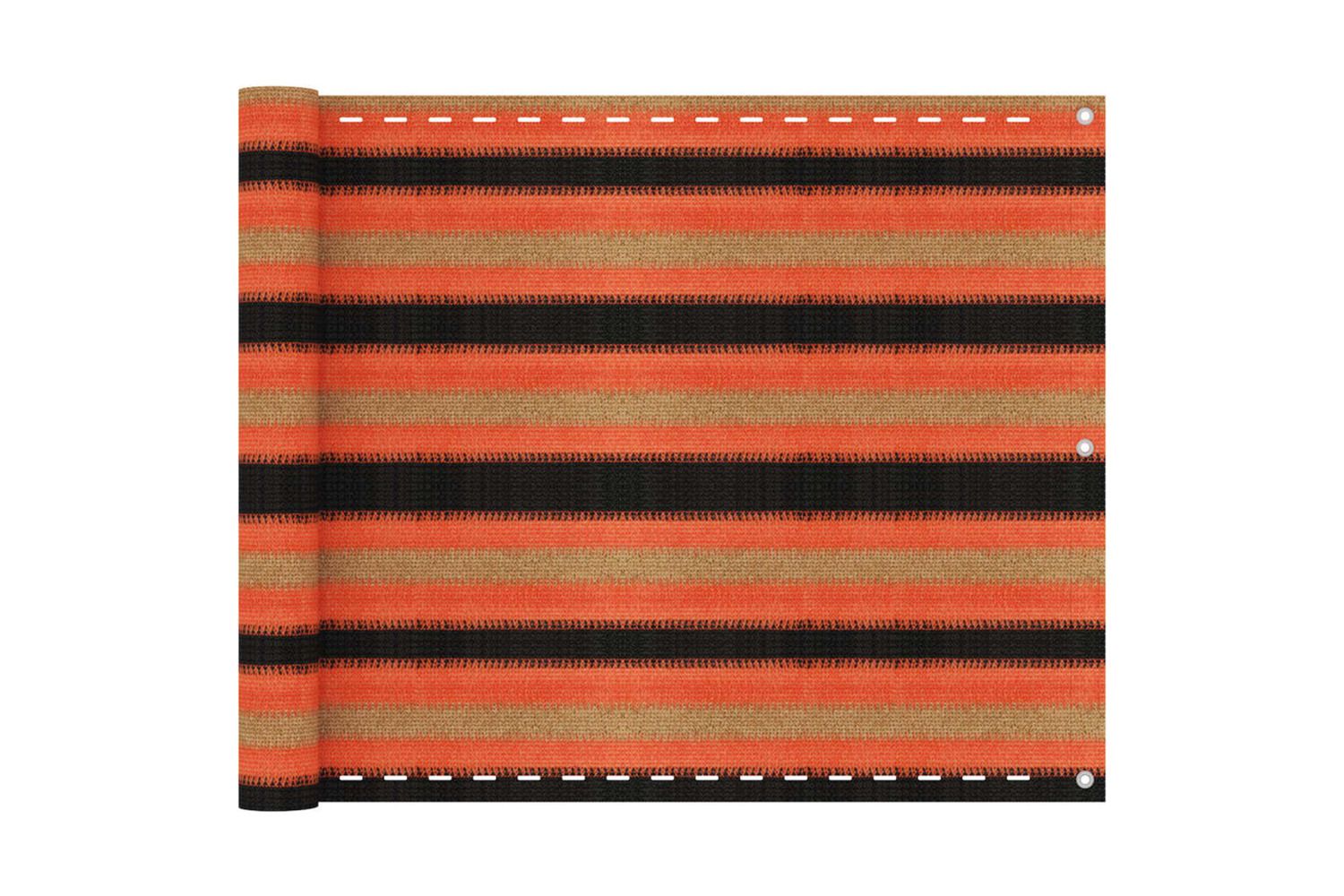 vidaXL 310898 Balcony Screen Multicolour 75x500cm Hdpe