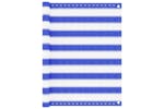 Vidaxl 310889 Balcony Screen Blue And White 90x400 Cm Hdpe