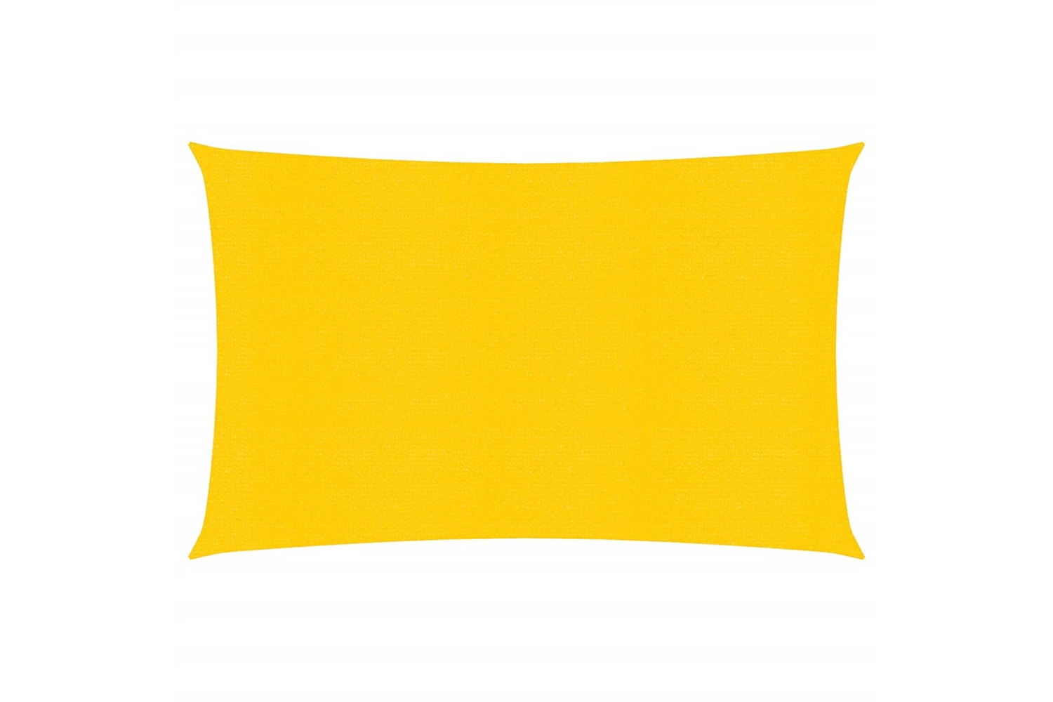 vidaXL 311559 Sunshade Sail 160 G/m² Yellow 2x4 M Hdpe