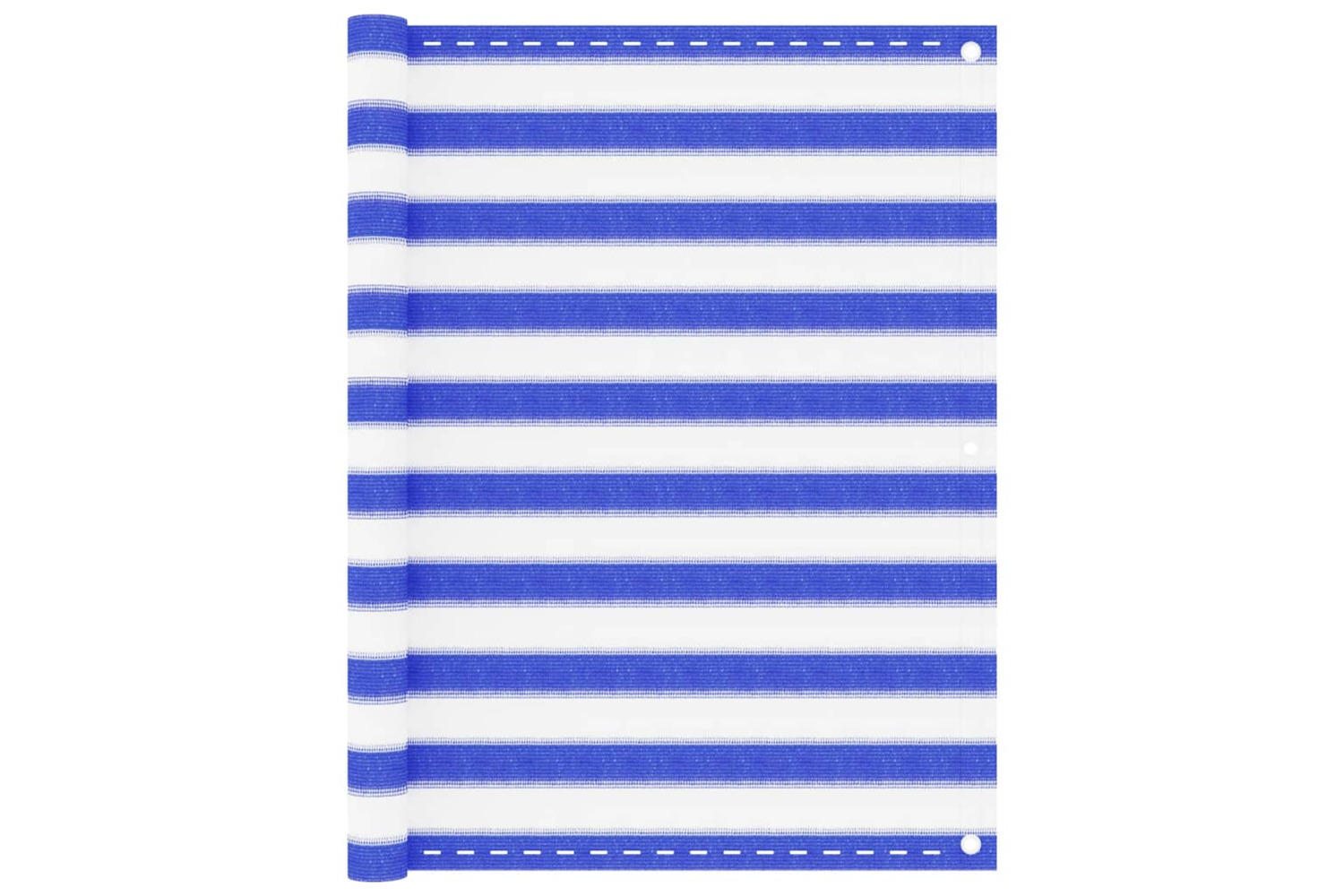 vidaXL 310892 Balcony Screen Blue And White 120x300cm Hdpe