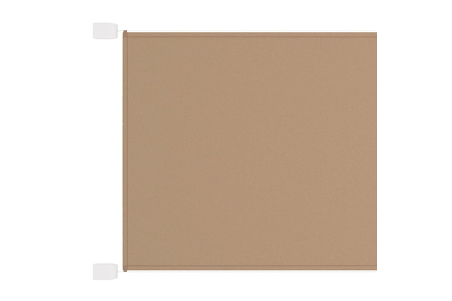 vidaXL 148412 Vertical Awning Taupe 140x600cm Oxford Fabric