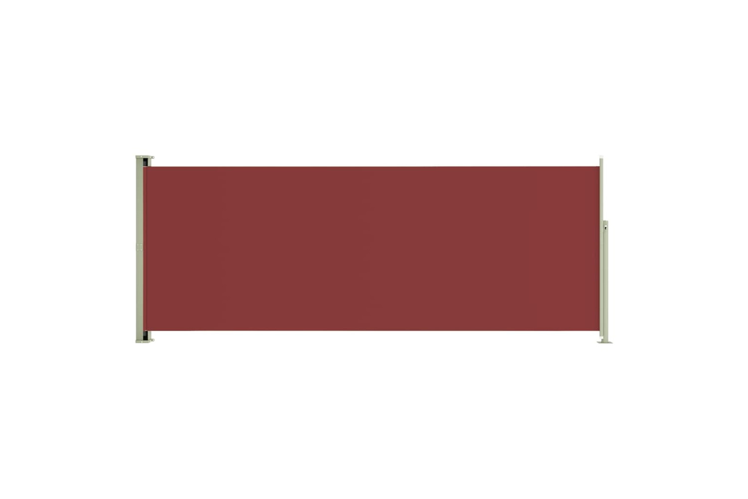 vidaXL 317871 Patio Retractable Side Awning 117x300cm Red