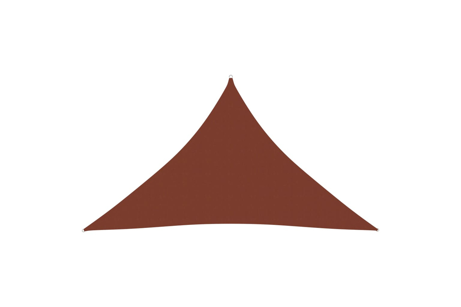 vidaXL 135397 Sunshade Sail Oxford Fabric Triangular 4x4x5.8 M Terracotta