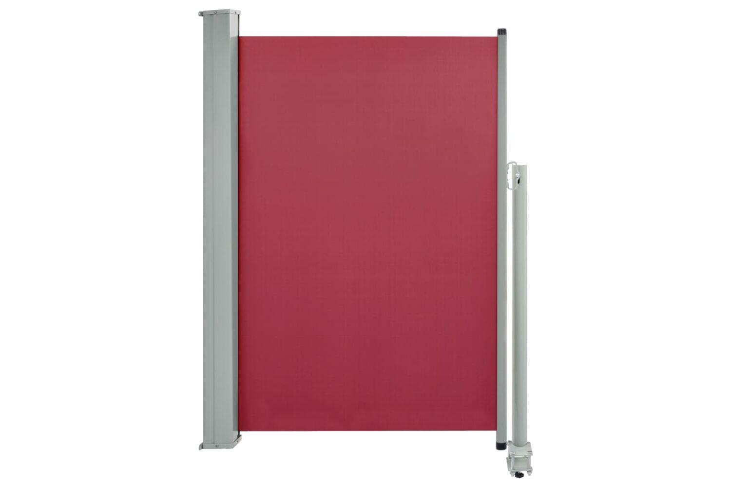 vidaXL 48345 Patio Retractable Side Awning 120x300cm Red