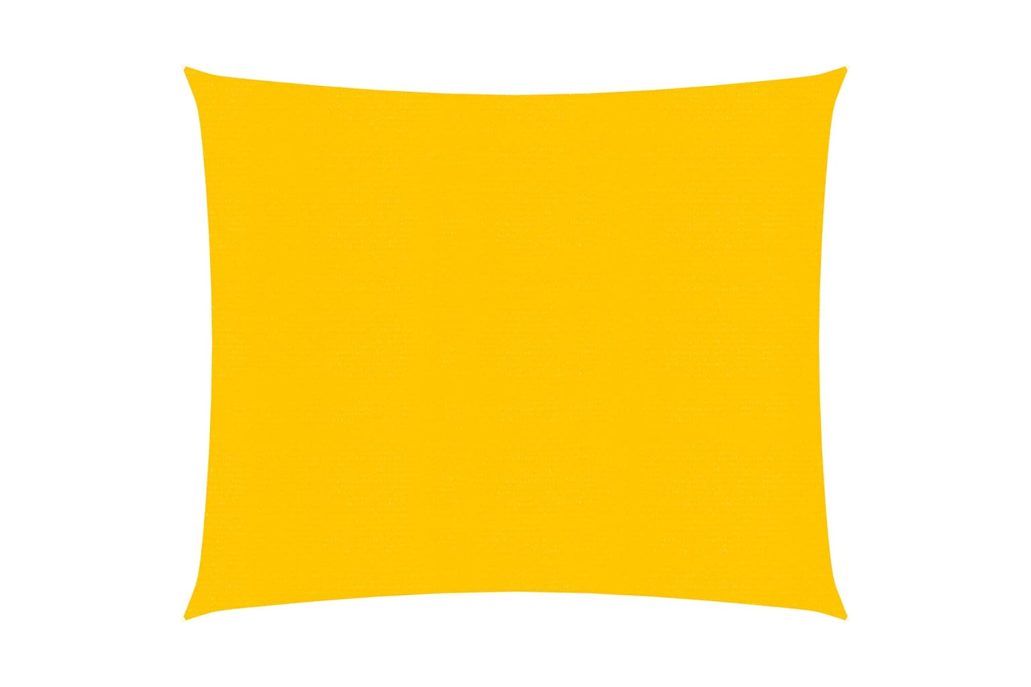 vidaXL 311550 Sunshade Sail 160 G/m² Yellow 3.6x3.6 M Hdpe