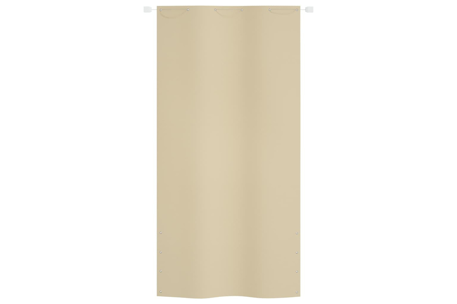 vidaXL 148505 Balcony Screen Beige 120x240cm Oxford Fabric