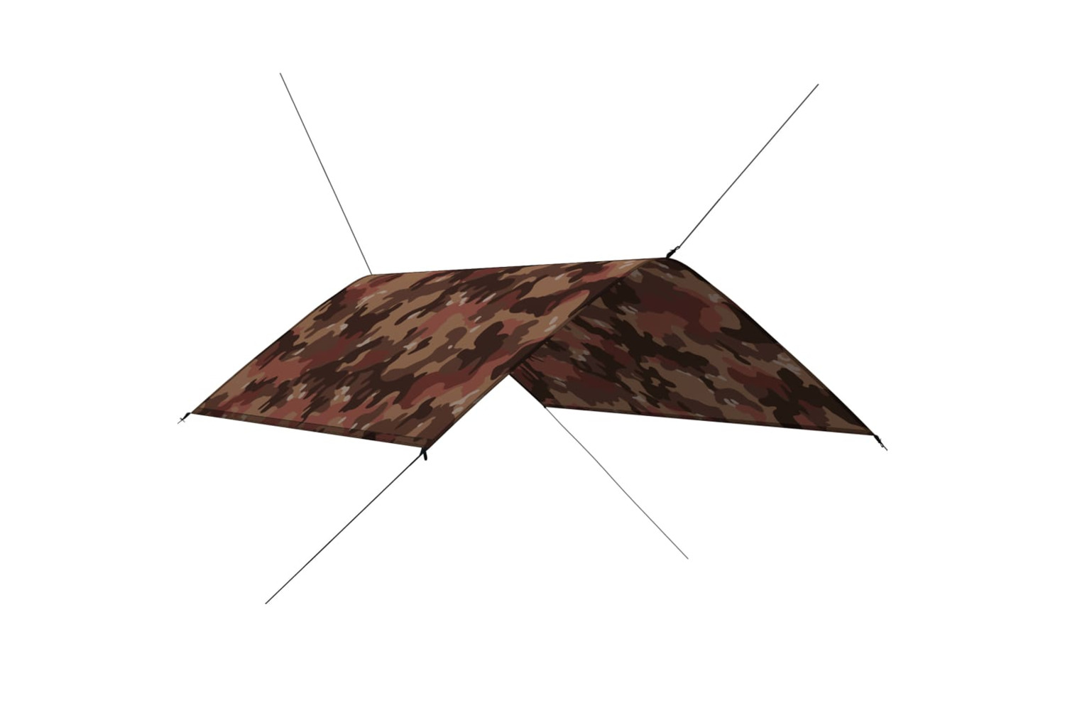 vidaXL 93059 Outdoor Tarp 3x2 M Camouflage