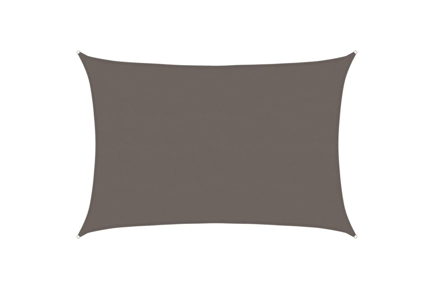 vidaXL 311082 Sunshade Sail 160 G/m² Anthracite 5x7 M Hdpe