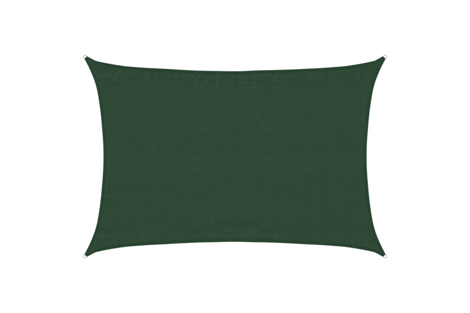 vidaXL 311461 Sunshade Sail 160 G/m² Dark Green 3.5x4.5 M Hdpe