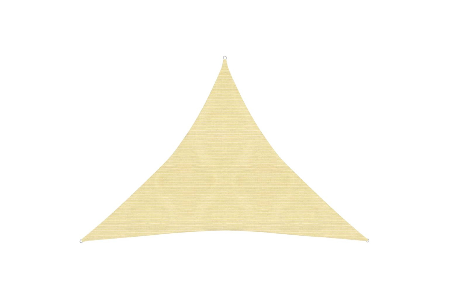 vidaXL 311148 Sunshade Sail 160 G/m² Beige 4x4x4 M Hdpe