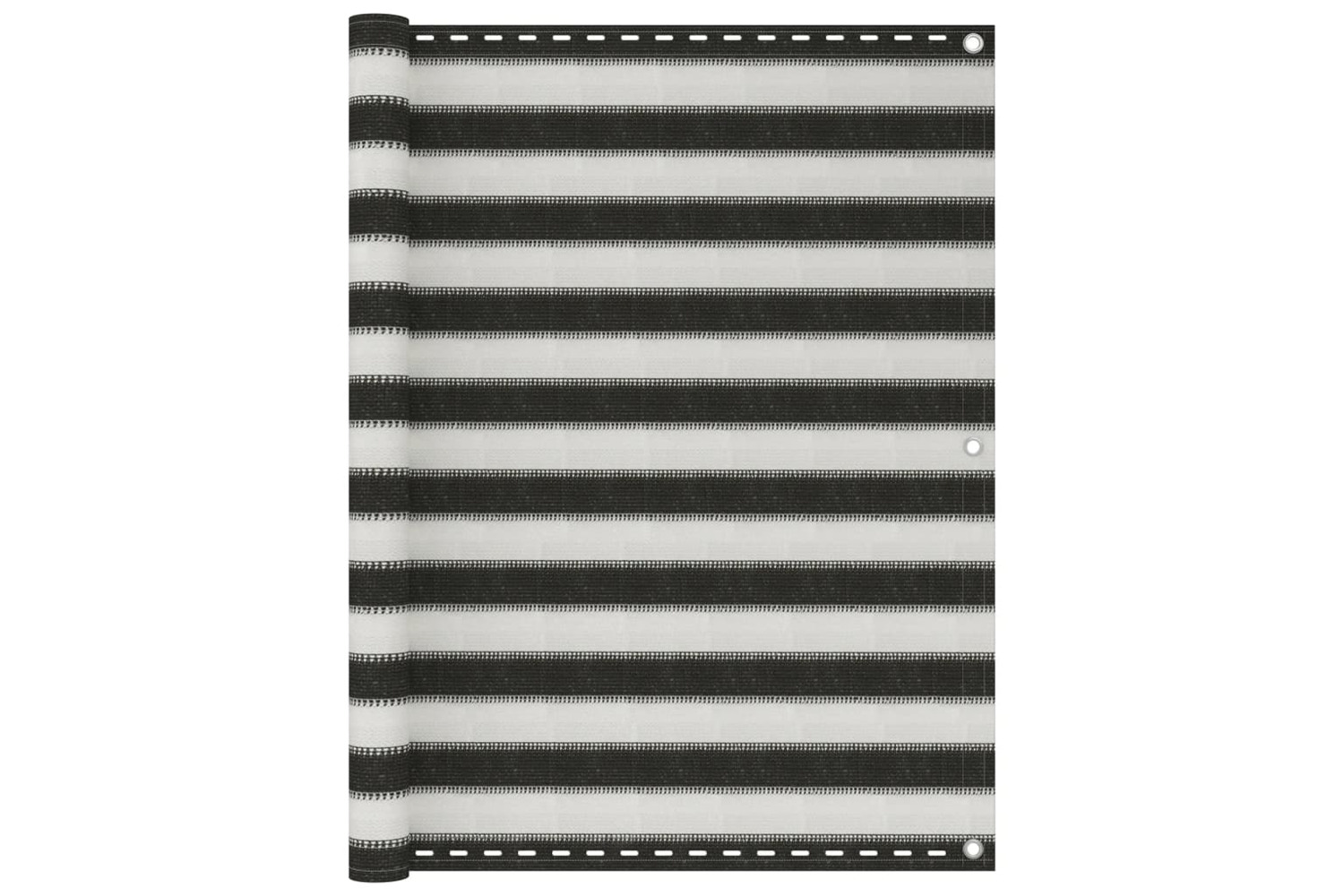 vidaXL 310859 Balcony Screen Hdpe 120x600cm Anthracite And White