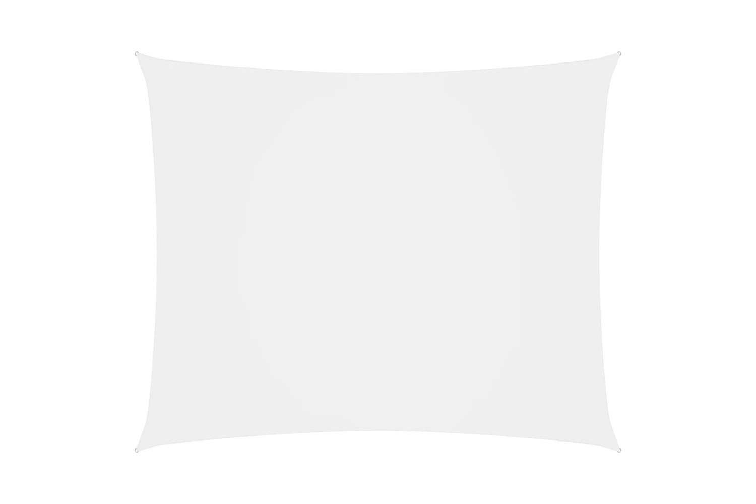 vidaXL 135278 Sunshade Sail Oxford Fabric Rectangular 6x8 M White