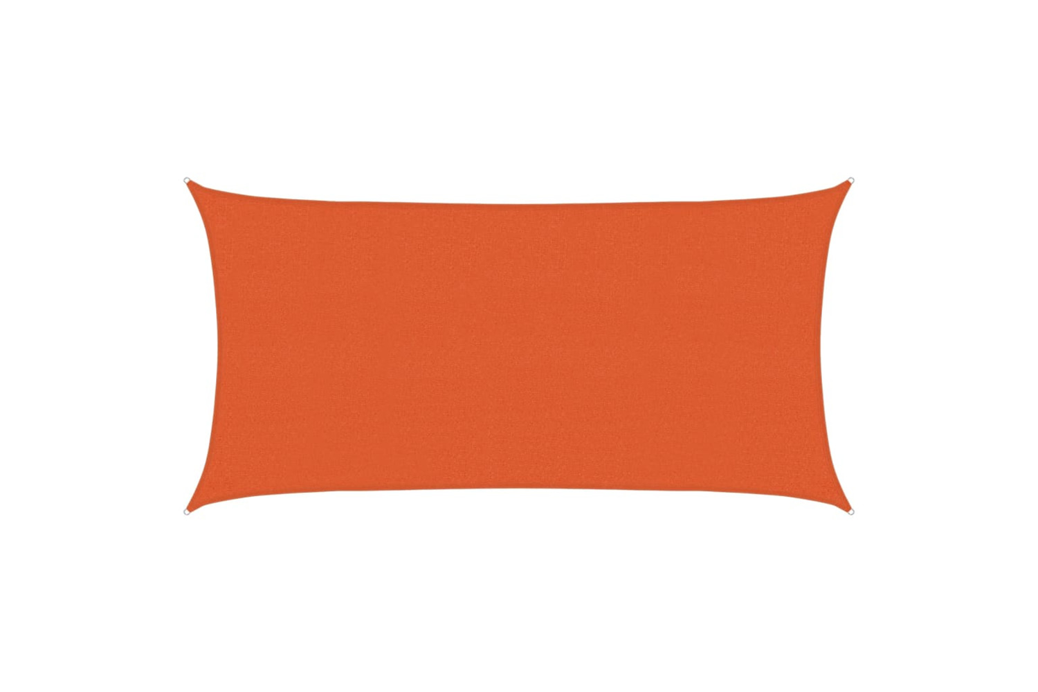 vidaXL 311669 Sunshade Sail 160 G/m² Orange 2x4 M Hdpe