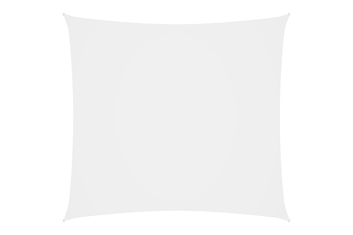 vidaXL 135246 Sunshade Sail Oxford Fabric Square 2.5x2.5 M White