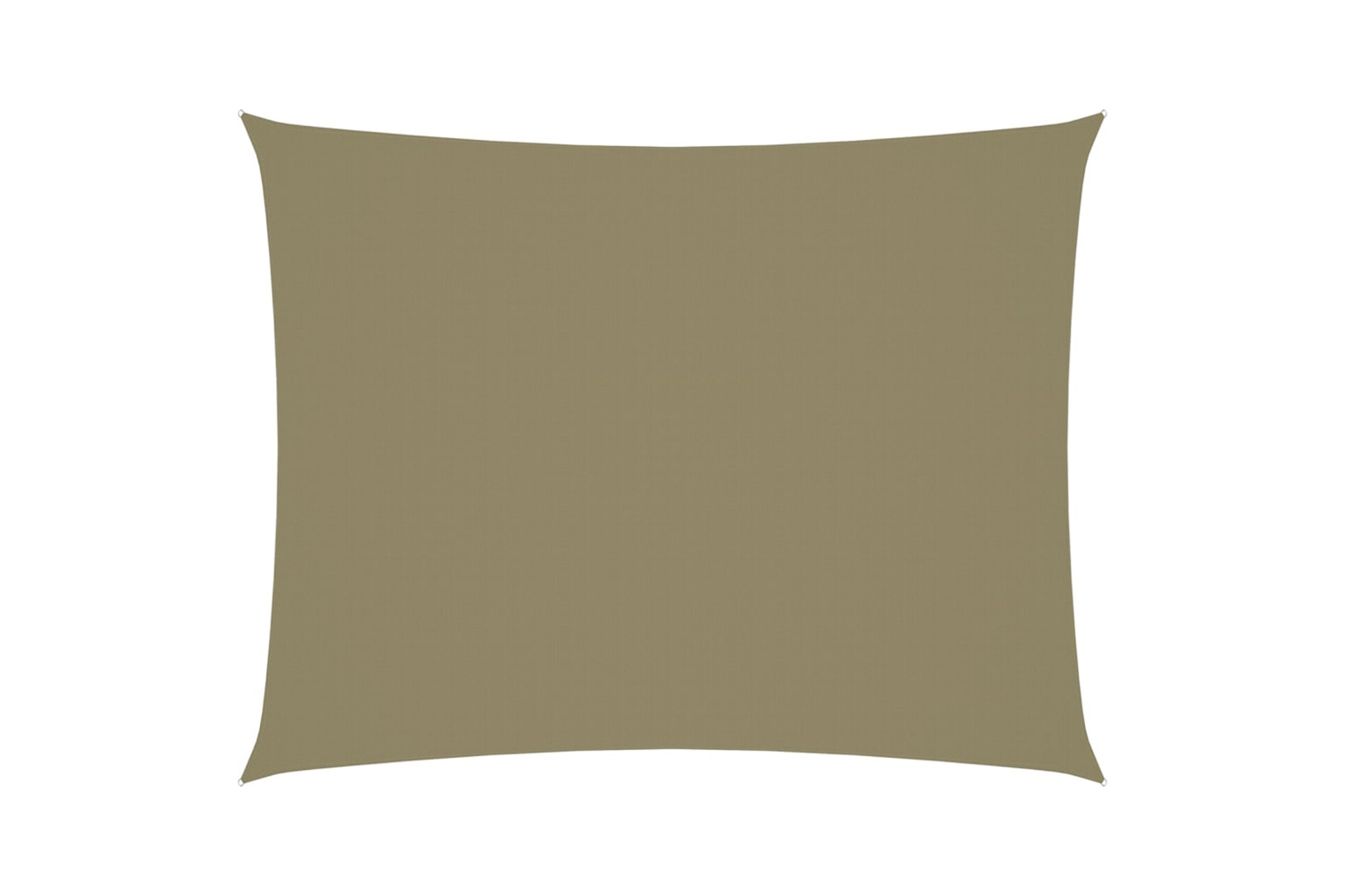 vidaXL 135165 Sunshade Sail Oxford Fabric Rectangular 5x7 M Beige