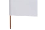 Vidaxl 47160 5-panel Wind Screen Fabric 600x120 Cm Sand White