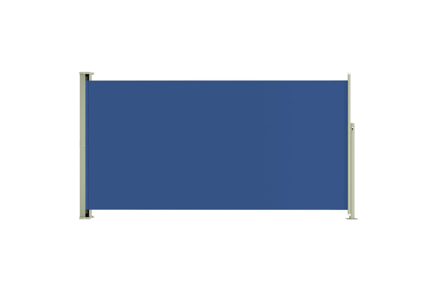 vidaXL 317842 Patio Retractable Side Awning 160x300cm Blue
