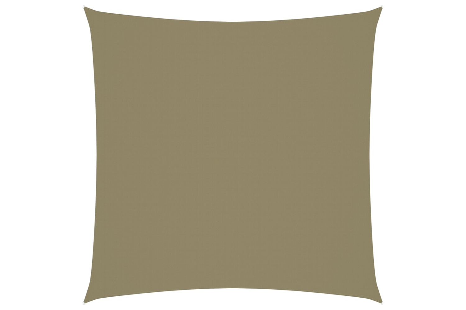 vidaXL 135136 Sunshade Sail Oxford Fabric Square 2.5x2.5 M Beige