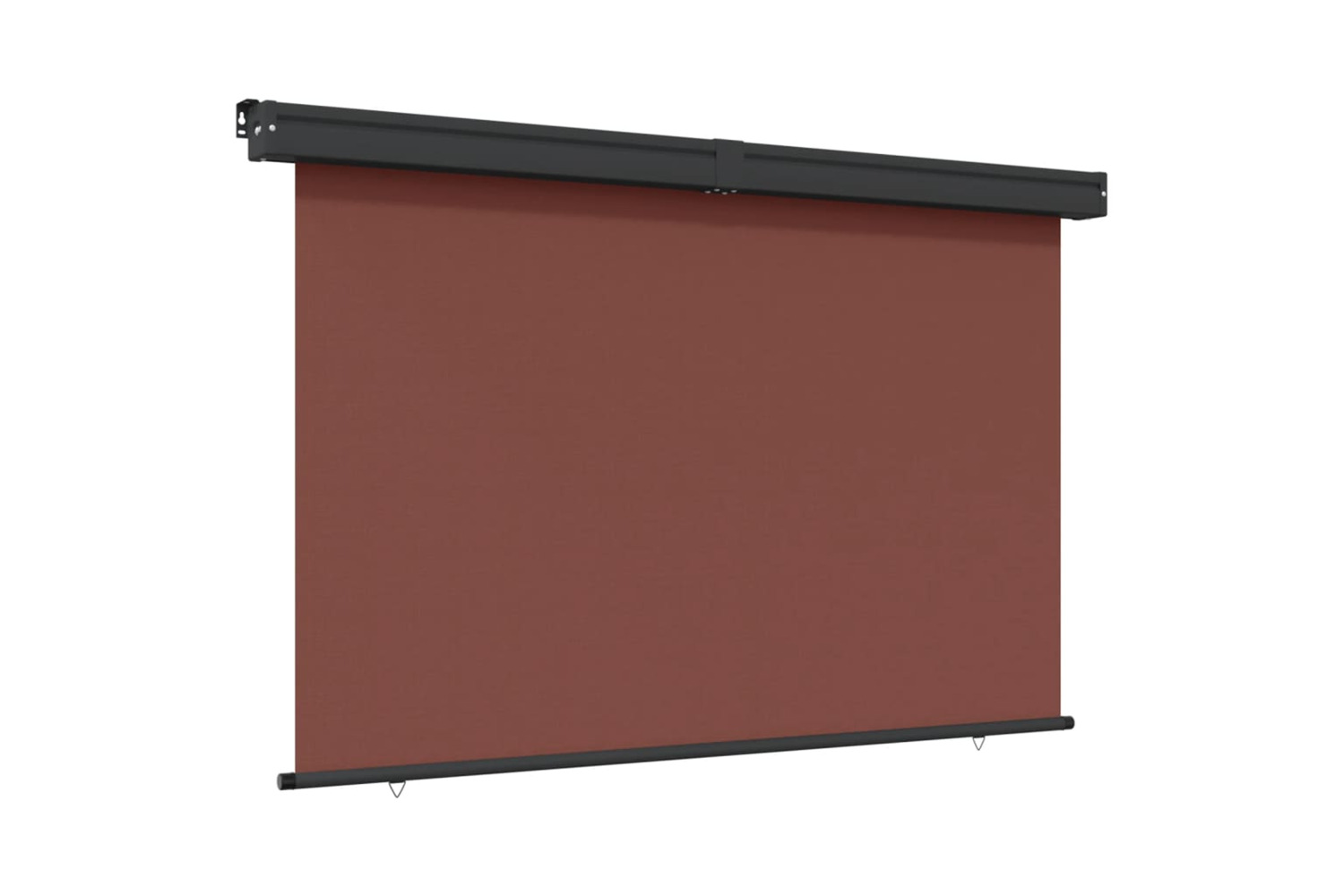 vidaXL Balcony Side Awning 145x250cm Brown