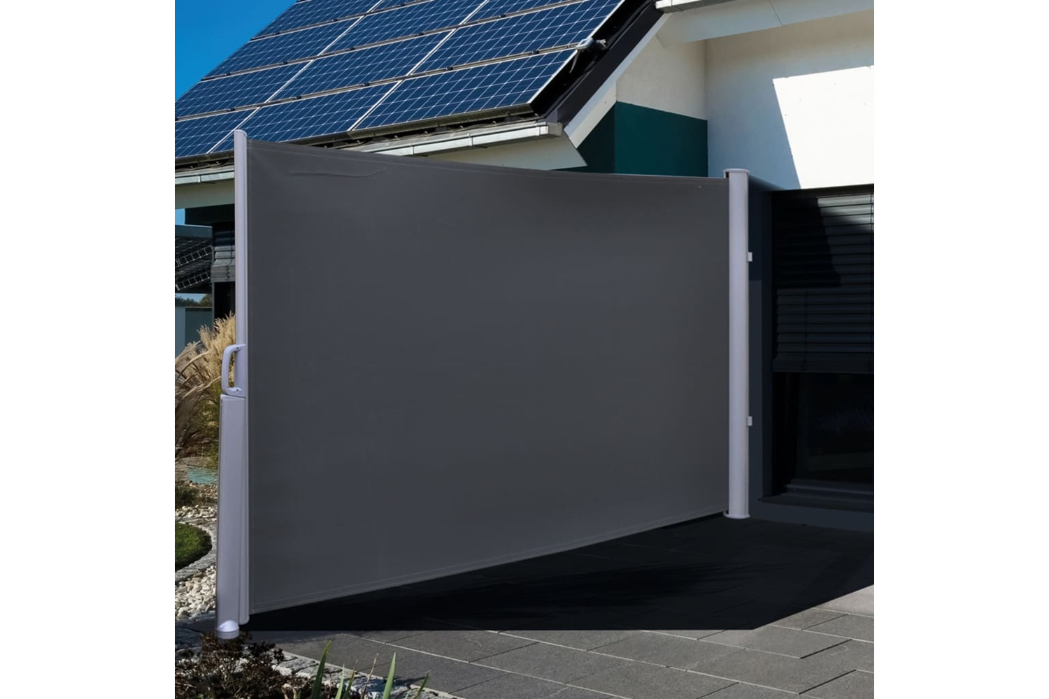 Hi Privacy Screen 3x1.6 M Black Polyester