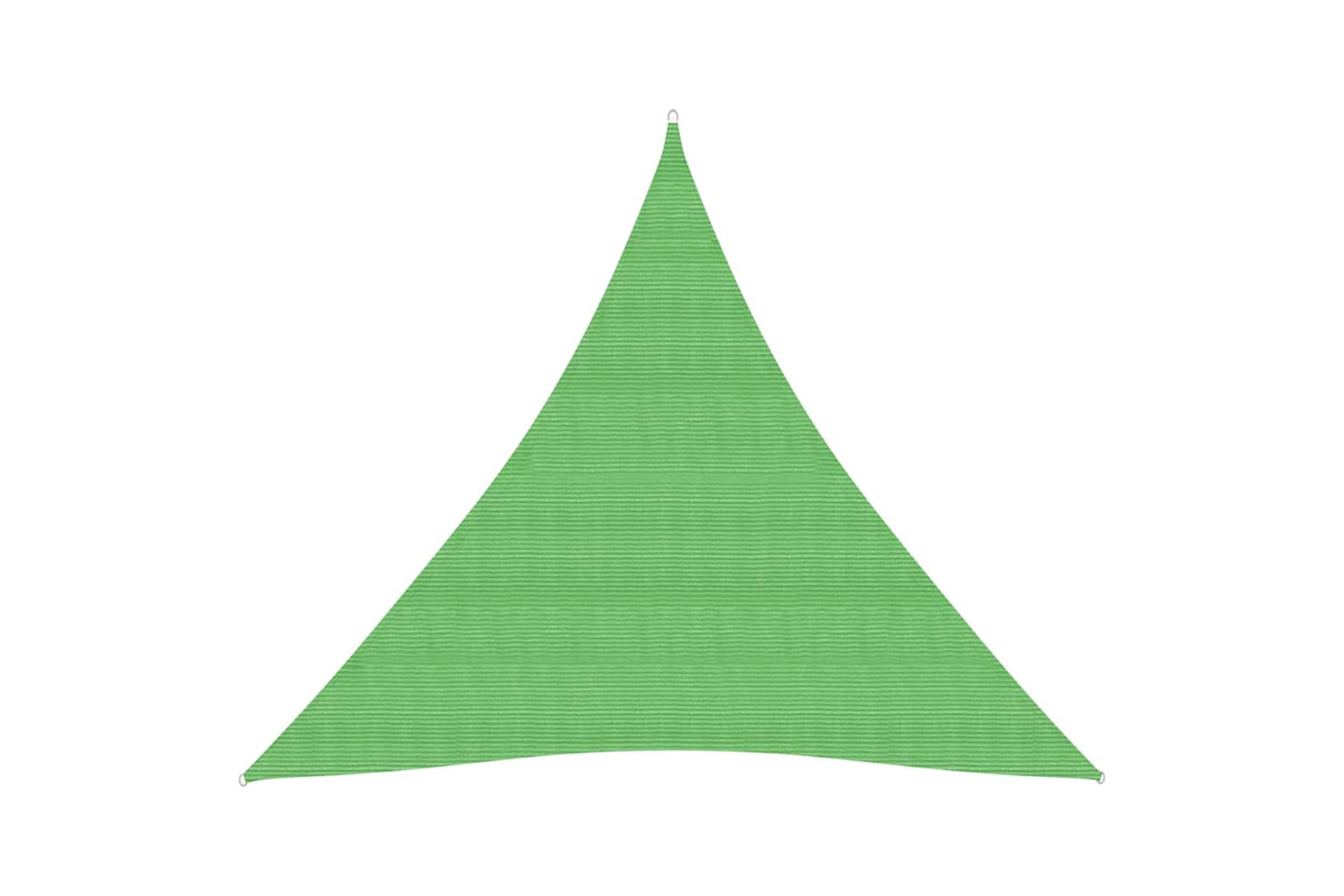 vidaXL 311308 Sunshade Sail 160 G/m² Light Green 3.6x3.6x3.6 M Hdpe