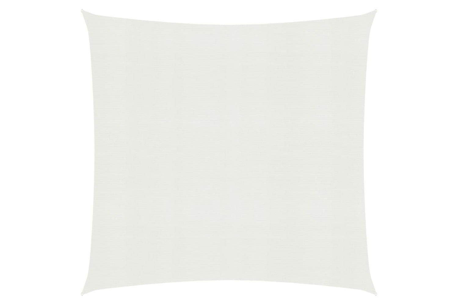 vidaXL 311221 Sunshade Sail 160 G/m² White 4x4 M Hdpe