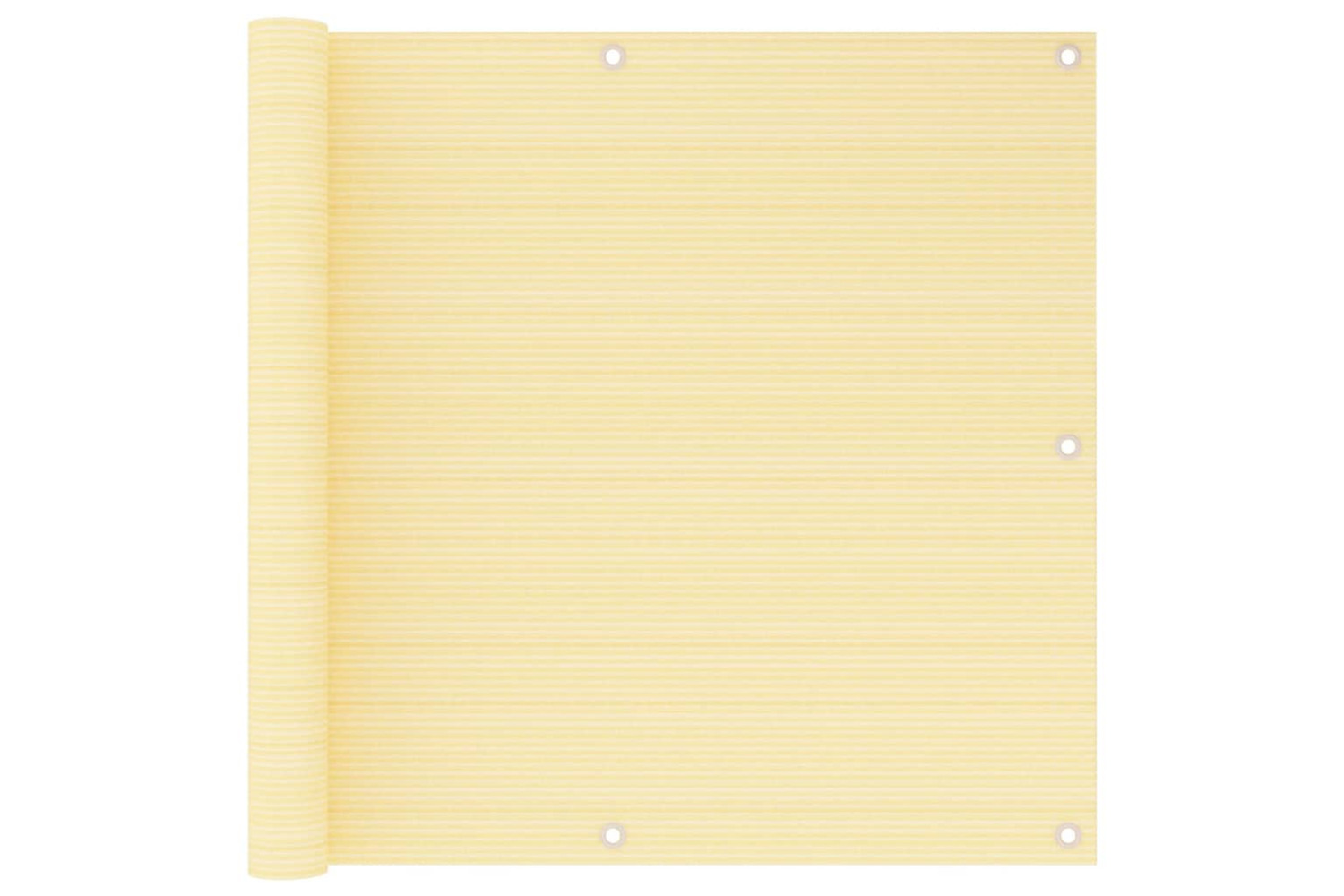 vidaXL 310914 Balcony Screen Beige 90x500cm Hdpe