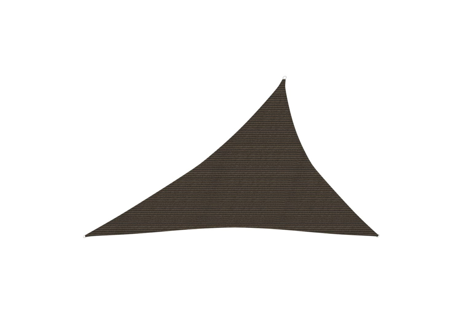 vidaXL 311806 Sunshade Sail 160 G/m² Brown 3x4x5 M Hdpe