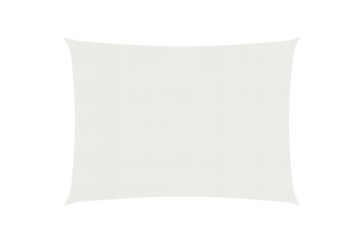 vidaXL 311243 Sunshade Sail 160 G/m² White 4x5 M Hdpe