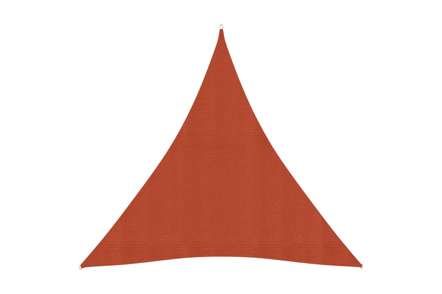 vidaXL 311370 Sunshade Sail 160 G/m² Terracotta 4.5x4.5x4.5 M Hdpe