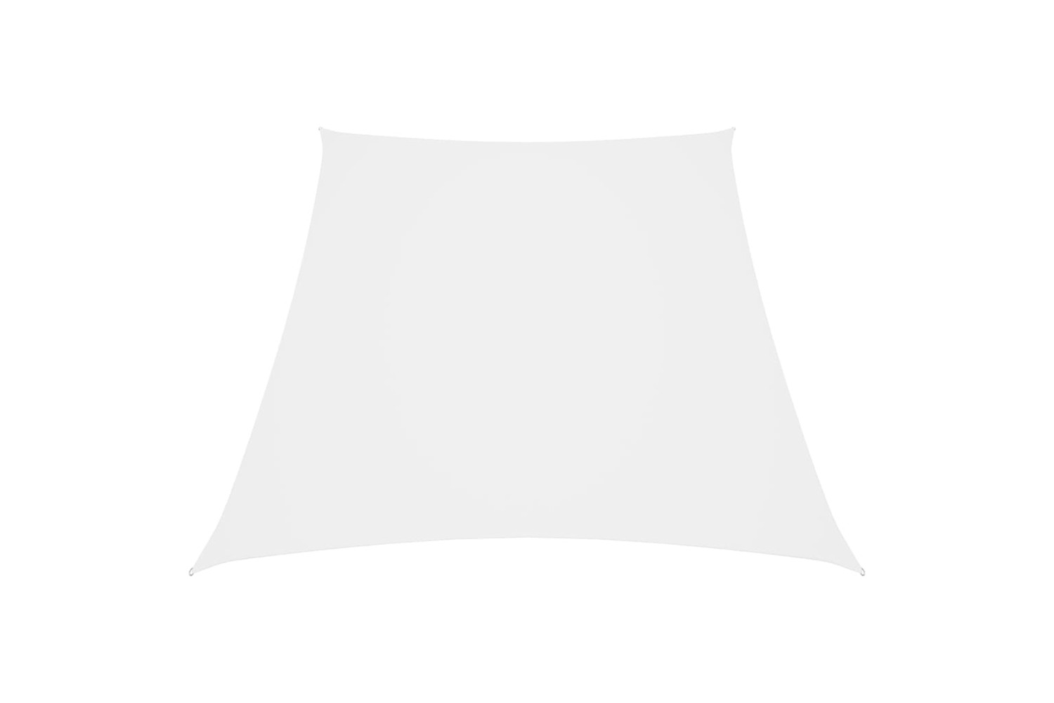 vidaXL 135299 Sunshade Sail Oxford Fabric Trapezium 4/5x4 M White