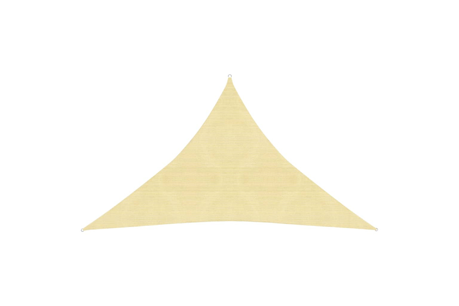 vidaXL 311144 Sunshade Sail 160 G/m² Beige 3x3x4.2 M Hdpe