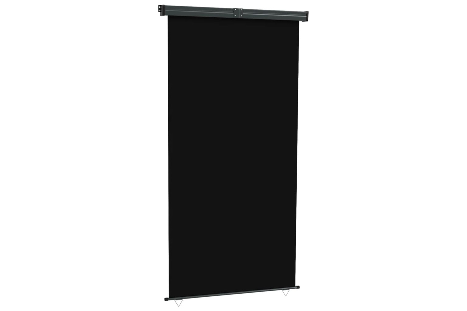 vidaXL Balcony Side Awning 145x250cm Black