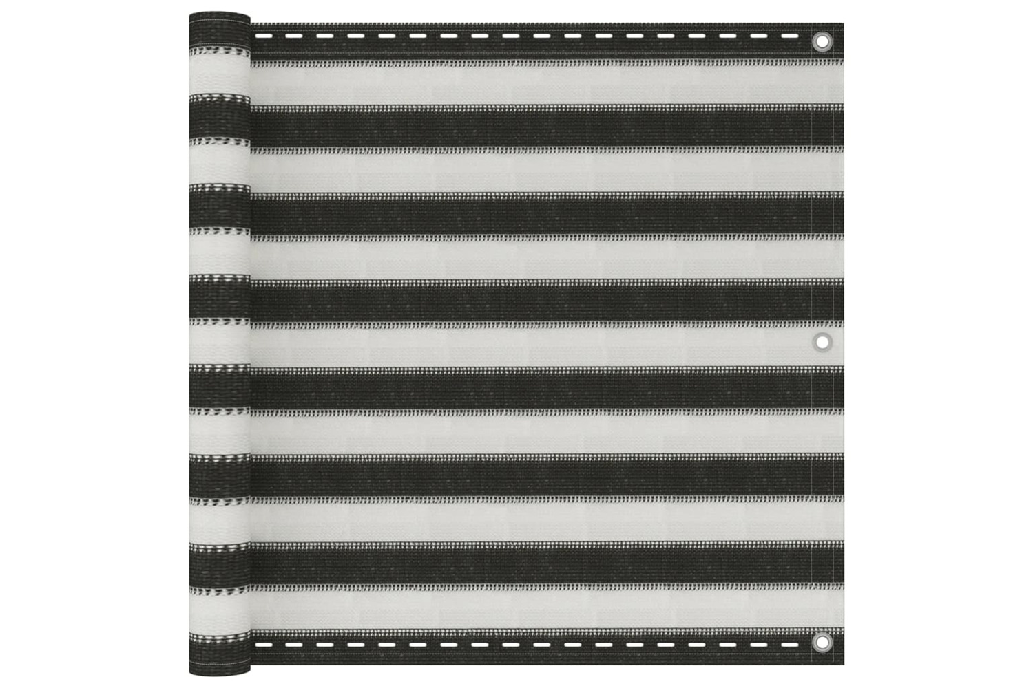 vidaXL 42318 Balcony Screen Hdpe 90x400cm Anthracite And White
