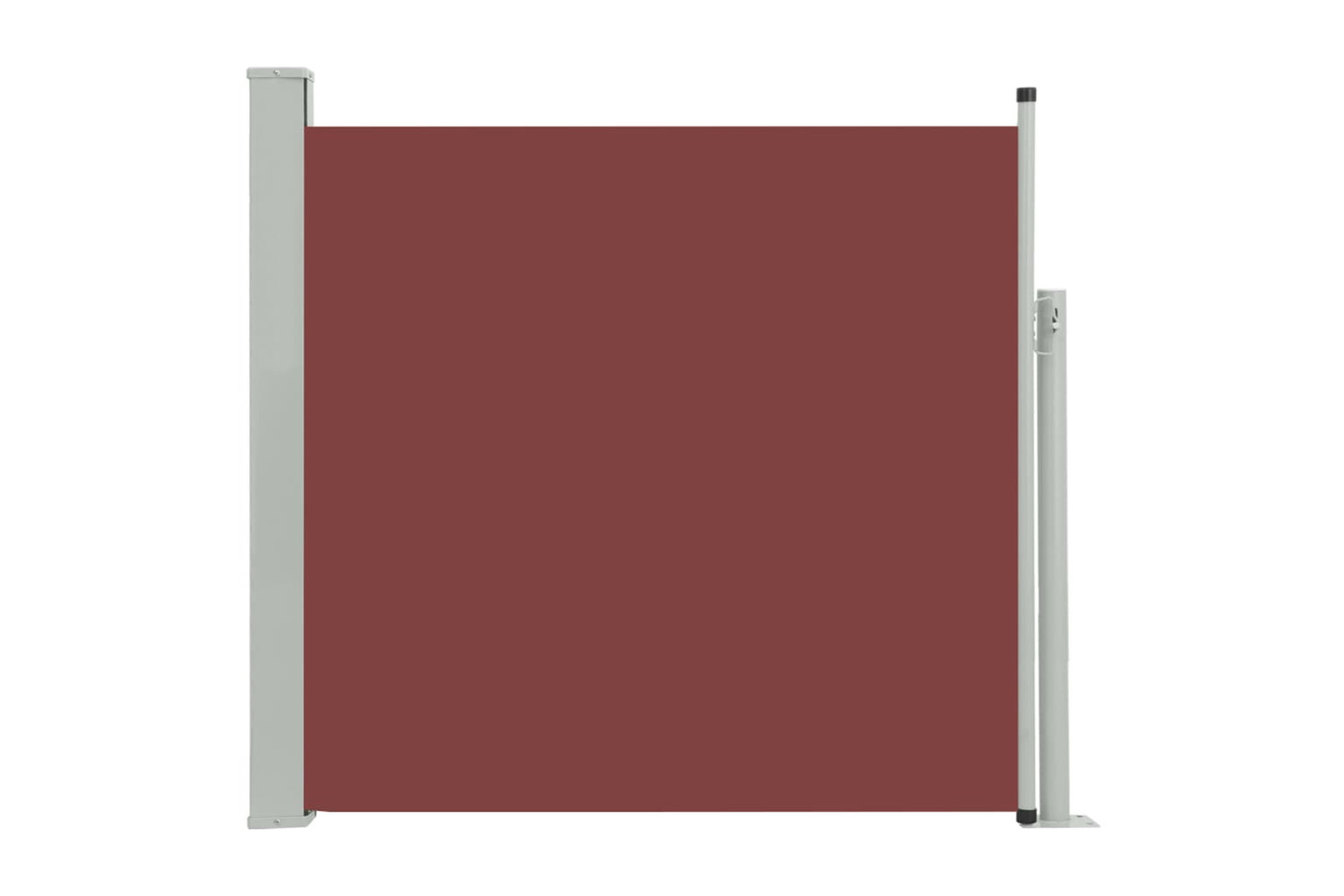 vidaXL 48369 Patio Retractable Side Awning 170x300cm Brown