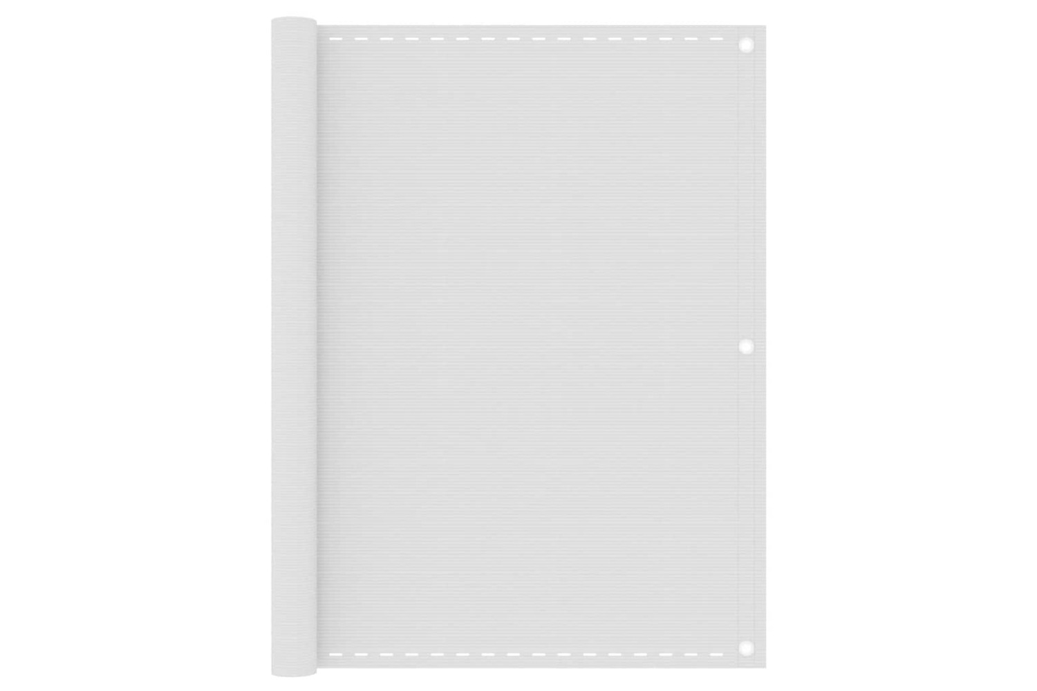 vidaXL 310868 Balcony Screen White 120x300cm Hdpe